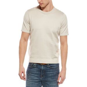 Eleventy Mens  Short Sleeves Round Neck Sweater